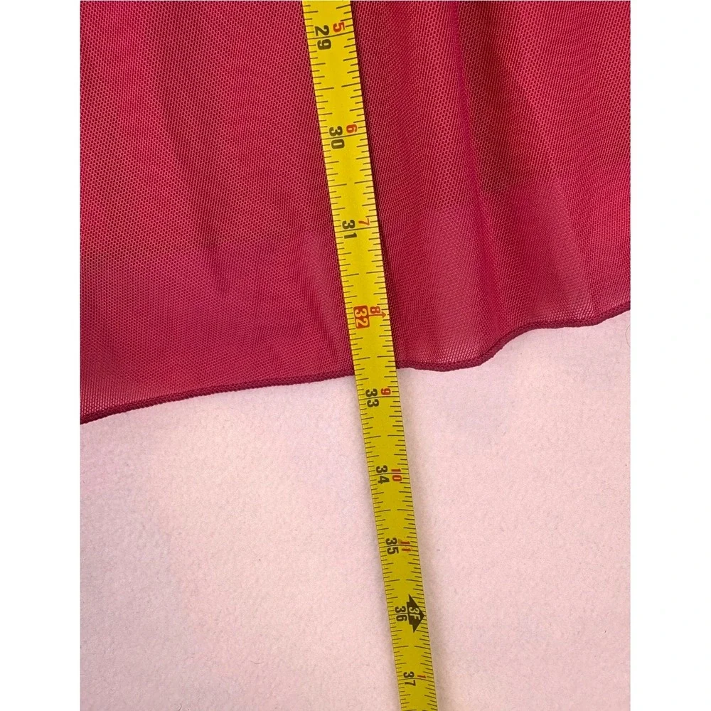 Halara Pink Mesh Wrap Front Active Skort with Pockets L Barbiecore Mesh Resort
